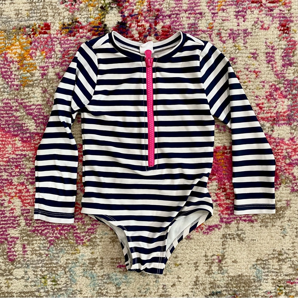 Gap Striped Toddler Swimsuit